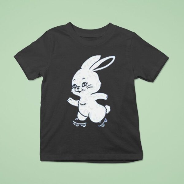 Newjeans Bunny Logo T Shirt