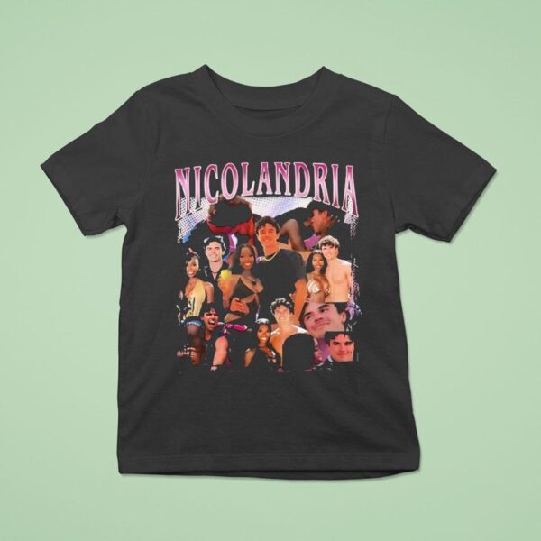 Nic Wearing A Nicolandria T Shirt