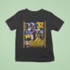 Nico Collins Sports At In On Nfl Top Highlight Nfl American Football Michigan Wolverines T Shirt