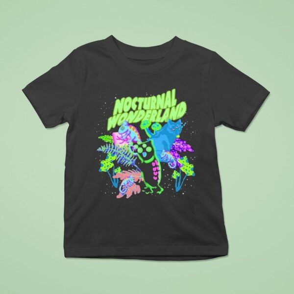 Nocturnal Wonderland Neon Spirits T Shirt