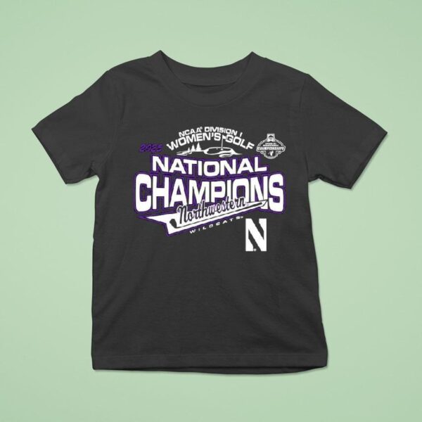 Northwestern Wildcats Ncaa Division I Women S Golf National Champions T Shirt