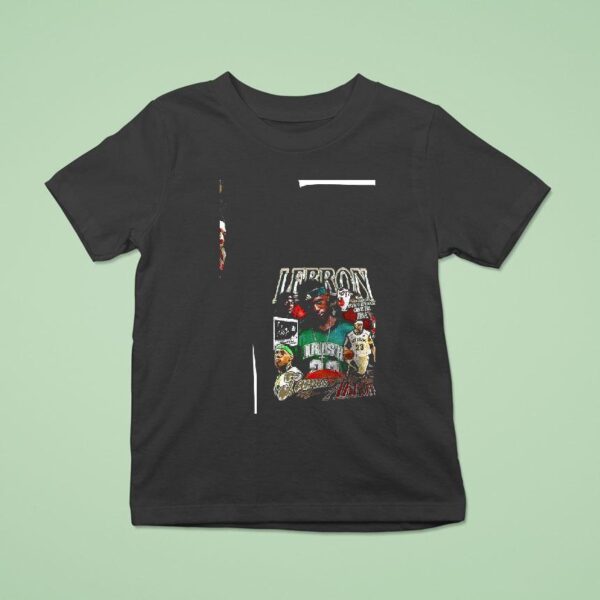 Notre Dame Fighting Irish Lebron James College Is Not Enough Give Me Nba Vintage Signature T Shirt