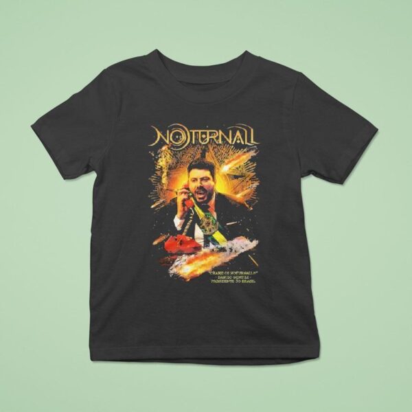 Noturnall Chame Os Noturnall Danilo Gentili President Do Brasil T Shirt