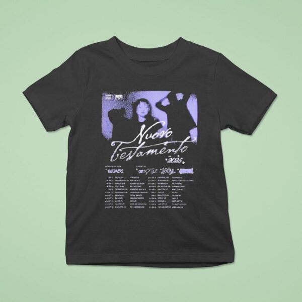 Nuovo Testamento Tour Dates Off In Fresno Ca On September Th At Strummer Bar And Grill T Shirt