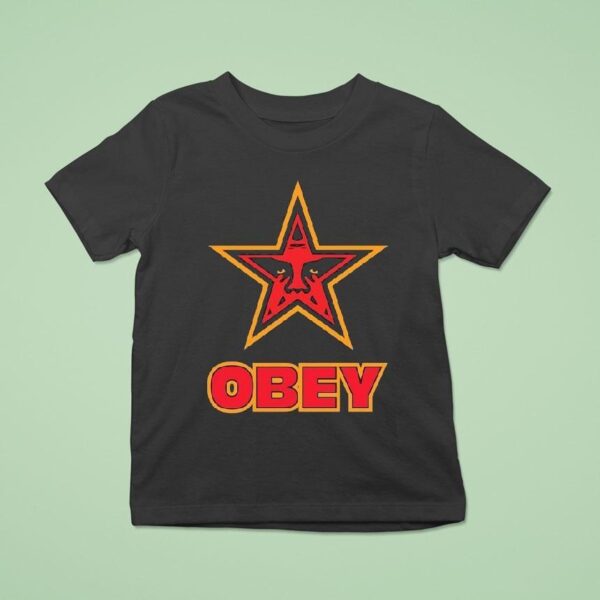 Obey Star T Shirt