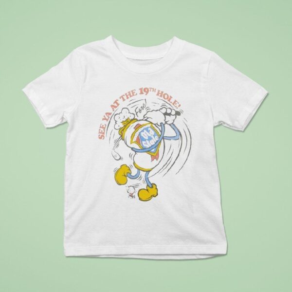 Old Style Golf See Ya At The Th Hole T Shirt