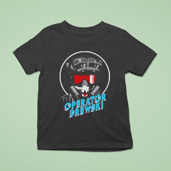 Operator Drewski Cartoon T Shirt
