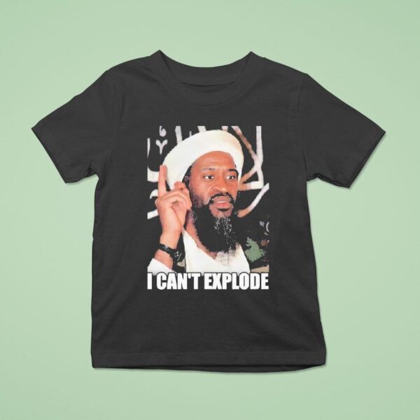 Osama Bin Laden X George Floyd I Can T Explode T Shirt
