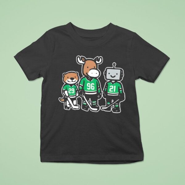 Otter Moose And Robo Guys T Shirt