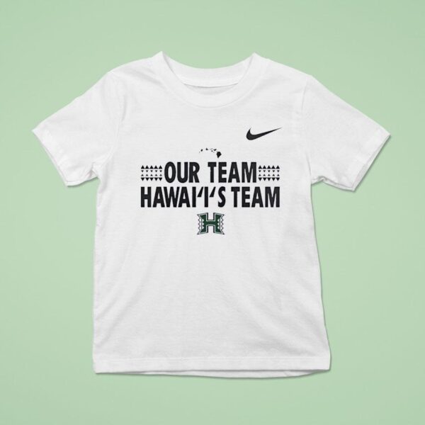 Our Team Hawai I S Team Logo T Shirt