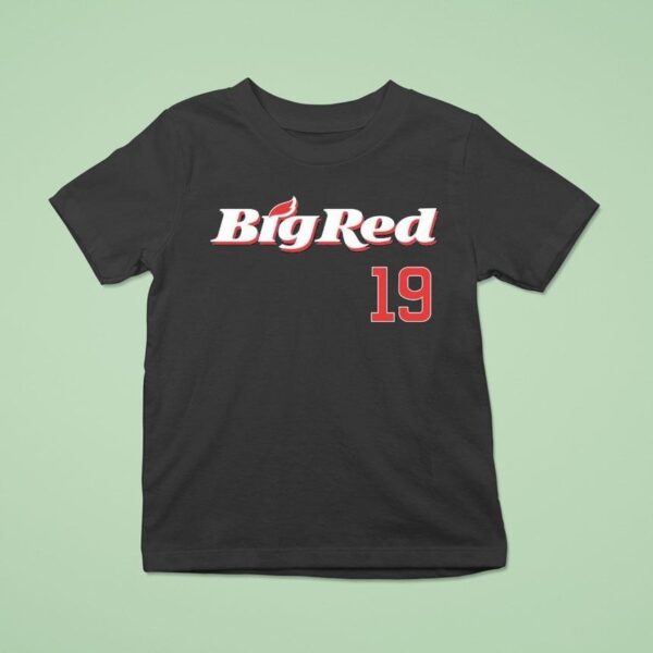 Owen Caissie Chicago Cubs Big Red T Shirt