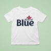 Pamela Anderson Labatt Blue Maple Leaf T Shirt