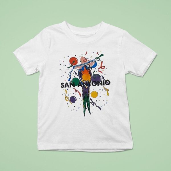Parrot San Antonio Mexican T Shirt