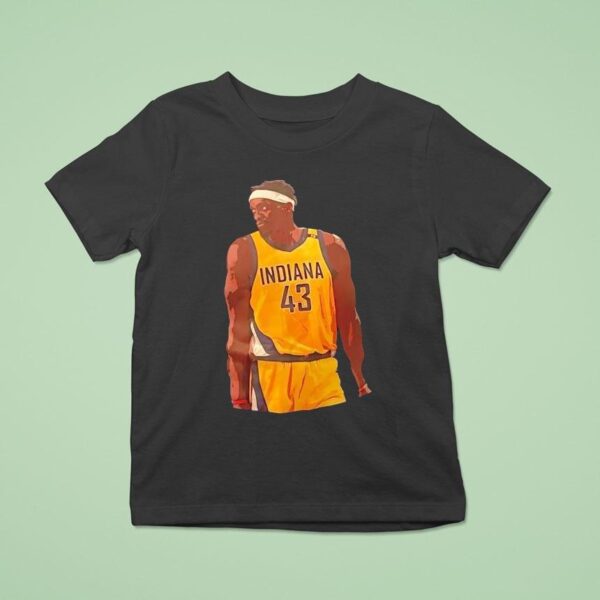 Pascal Siakam Indiana Pacers Nba Basketball Cartoon T Shirt