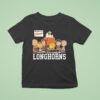 Peanuts Characters Happiness Is Texas Longhorns T Shirt