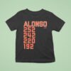 Pete Alonso New York Mets Home Run Lis T Shirt