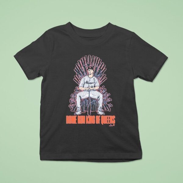 Pete Alonso Home Run King Of Queens T Shirt
