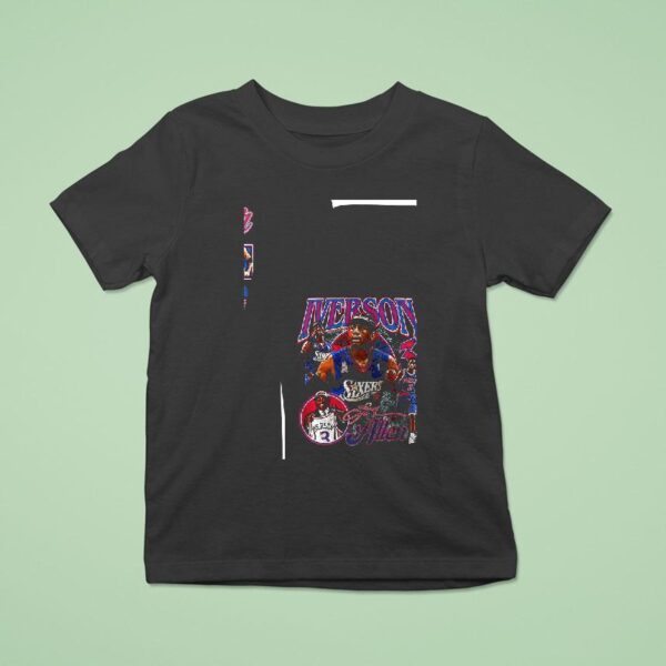 Philadelphia Ers Iverson Allen The Answer We Talkin Bout Practice Signature T Shirt