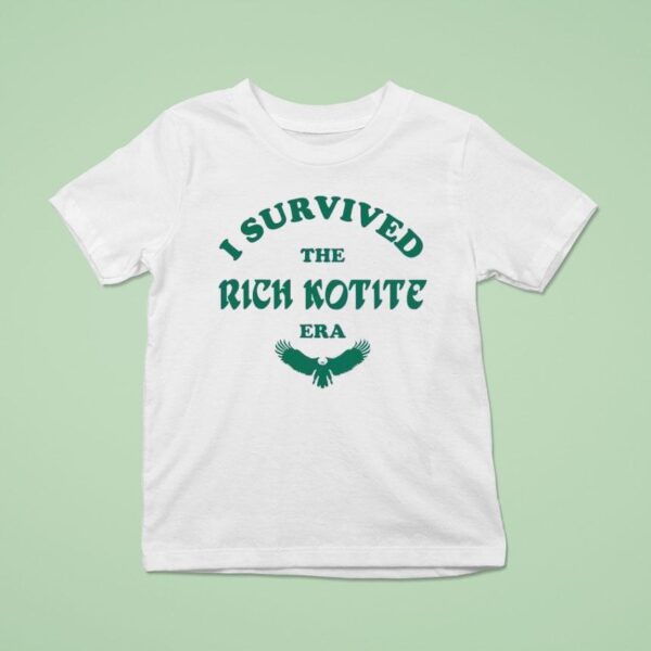 Philadelphia Eagles I Survived The Rich Kotite Era T Shirt