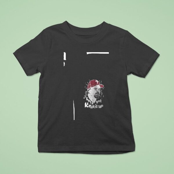 Philadelphia Phillies John Kruk Let S Get Kruk D Up Caricature T Shirt