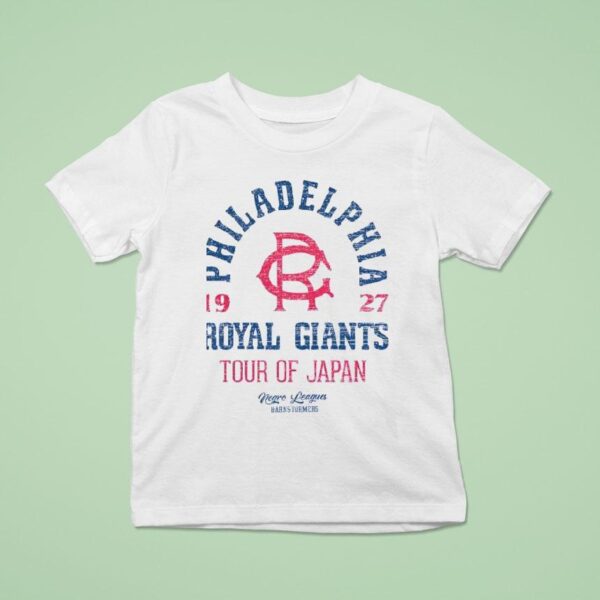 Philadelphia Royal Giants Tour Of Japan T Shirt