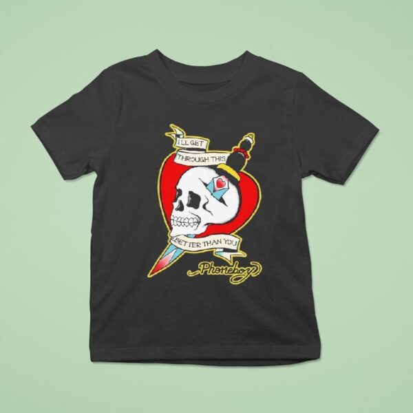 Phoneboy I Ll Get Through This Better Than Your Skull Sword T Shirt