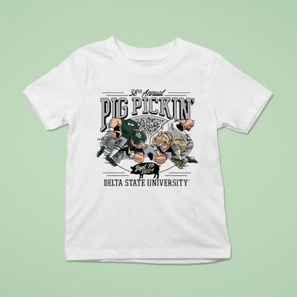 Pig Pickin Th Annual Delta State University Sept Th T Shirt