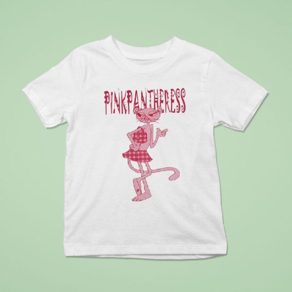 Pink Pantheress Cartoon T Shirt