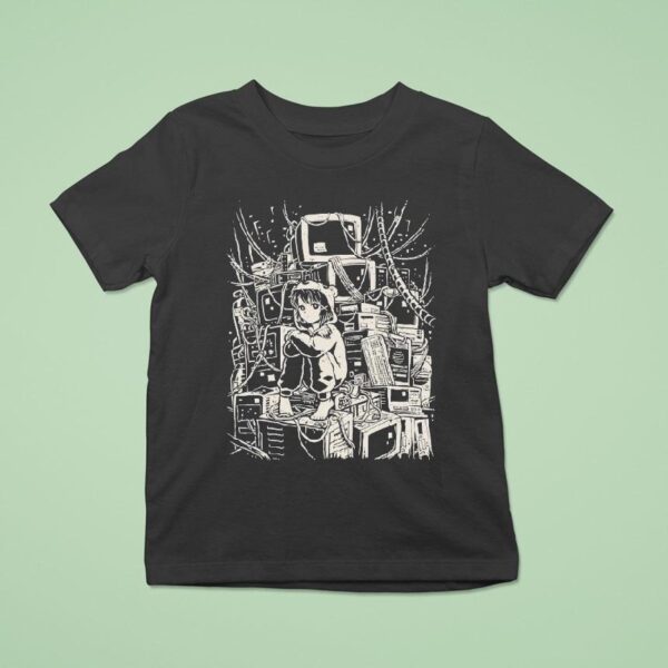 Pixel Eye Bat Wired World T Shirt