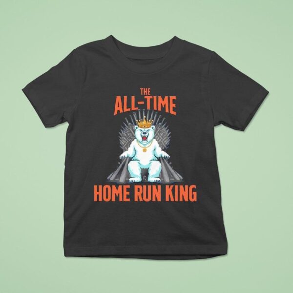 Polar Bear The All Time Home Run King New York Mets T Shirt