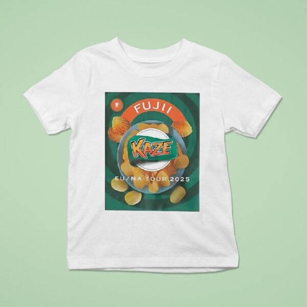 Potato Chip Fujii Kaze Eu Na Tour T Shirt