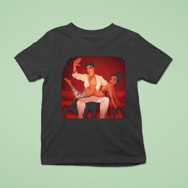 Princess Tiana And Prince Naveen Naughty T Shirt