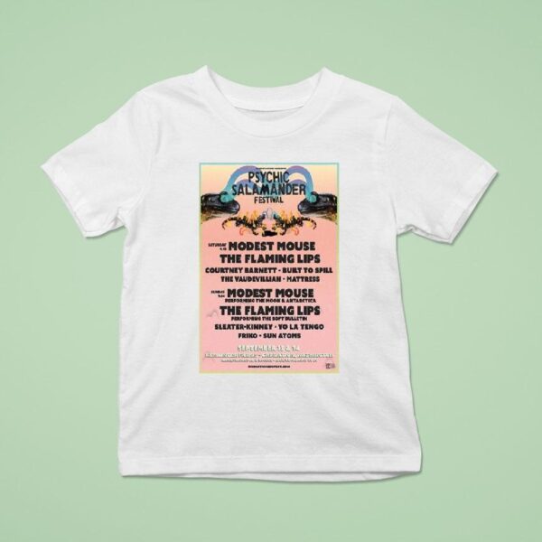 Psychic Salamander Festival Modest Mouse September T Shirt