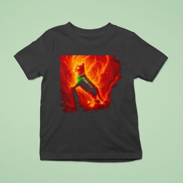 Pump Fun Cat Burn T Shirt