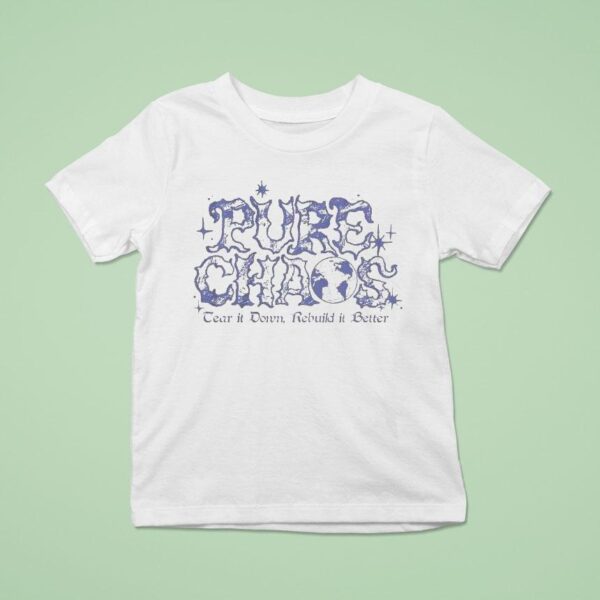Pure Chaos Tear It Down Rebuild It Better Wizard Of Barge Fantasy Brigade T Shirt