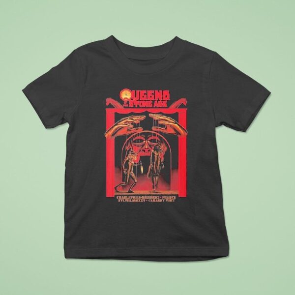Queens Of The Stone Age The End Is Nero Tour At Cabaret Vert Festival On August Charleville Mezieres France T Shirt