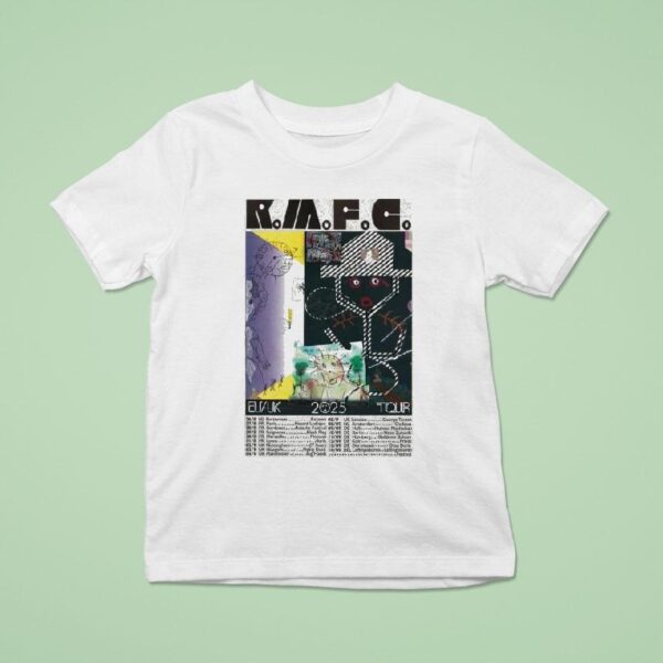 R M F C Eu Uk Tour Dates T Shirt