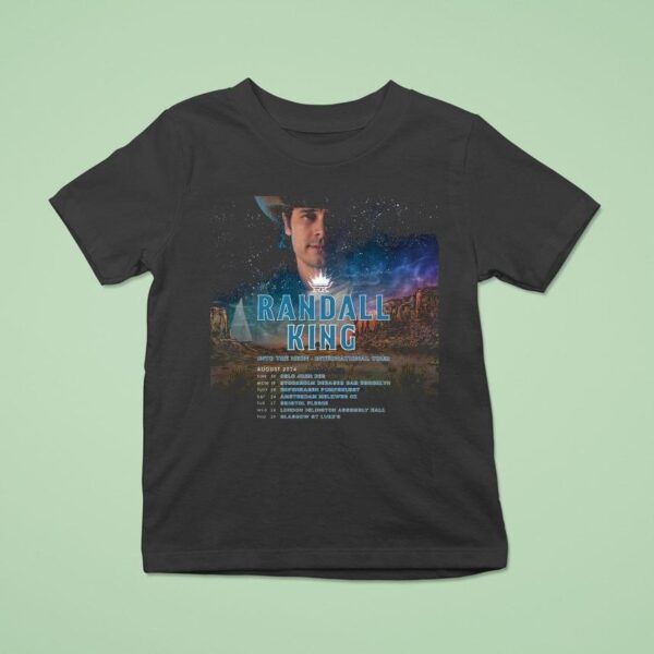 Randall King Into The Neon International Tour Dates T Shirt