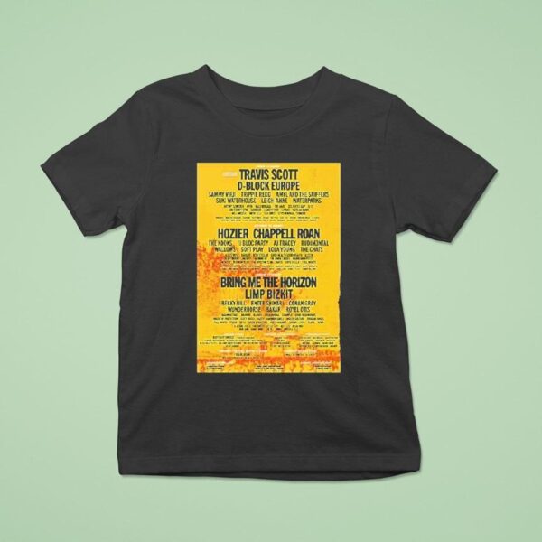 Reading And Leeds Festival For Leeds Festival On August To August Bramham Park In Leeds England T Shirt