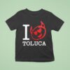Red Devils I Love Deportivo Toluca F C T Shirt