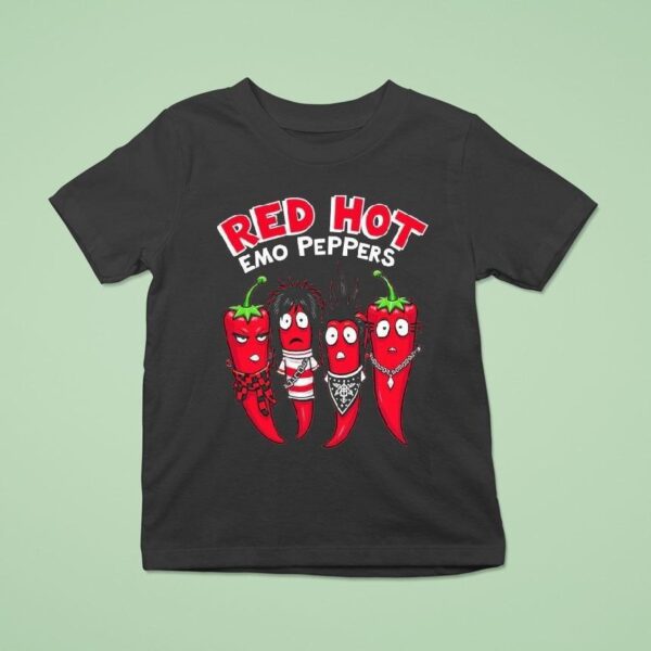 Red Hot Emo Peppers T Shirt