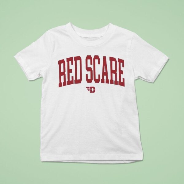 Red Scare Dayton Flyers Logo T Shirt