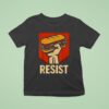 Resist Dc Sandwich Thrower T Shirt