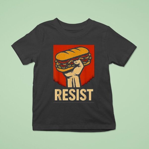 Resist Dc Sandwich Thrower T Shirt