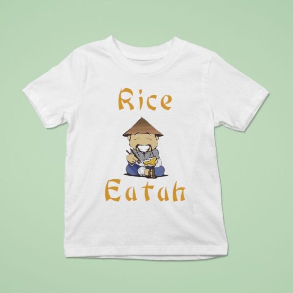 Rice Eatah Caricature T Shirt