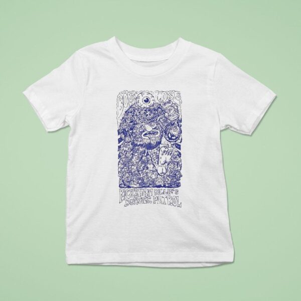 Rickshaw Billie S Burger Patrol Acid Monster T Shirt