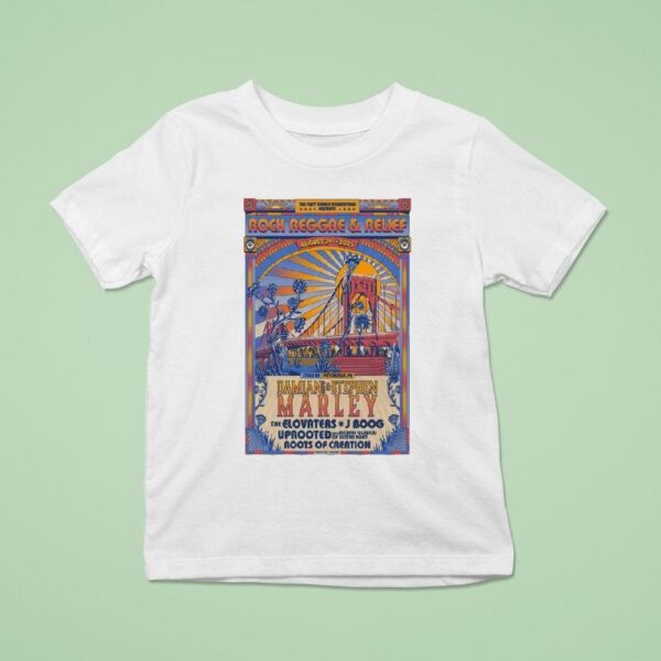 Rock Reggae Relief Festival In Pittsburgh T Shirt