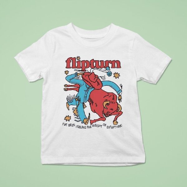 Rodeo Clown Flipturn I Ve Been Feeling The Weight Of Everything T Shirt
