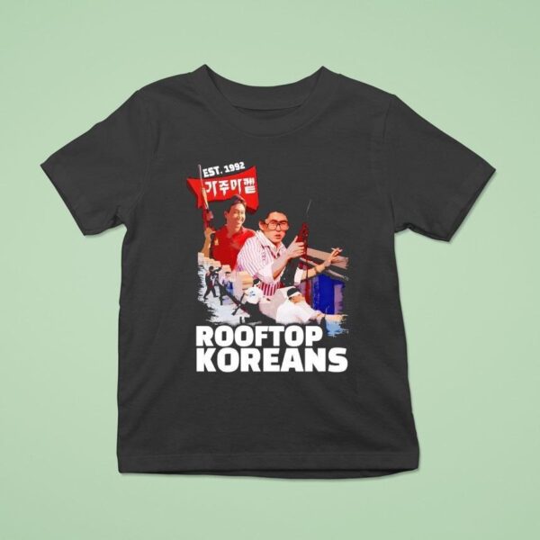 Rooftop Koreans Est T Shirt