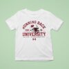 Running Back Wisconsin Badgers University Ron Dayne Wisconsin Running Back T Shirt